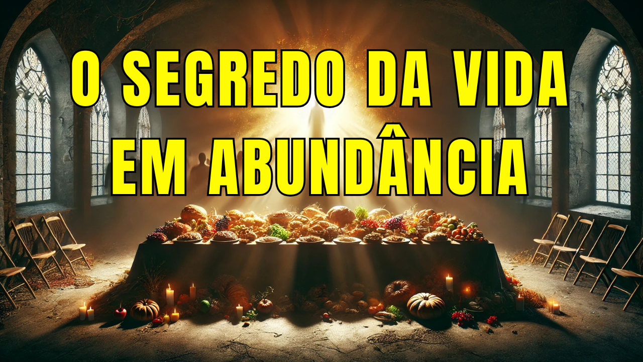 Vivendo a Vida em Abundância com Cristo.